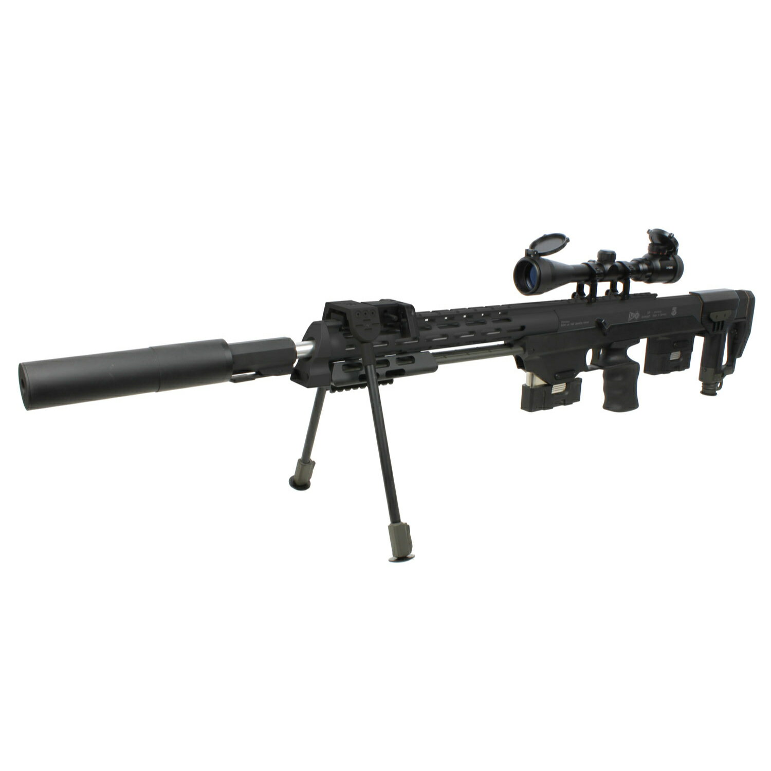 スナイパーライフル ブラック サプレッサー付き Golden Eagle Nemesis Arms VANQUISH M-LOK ボルトアクション
