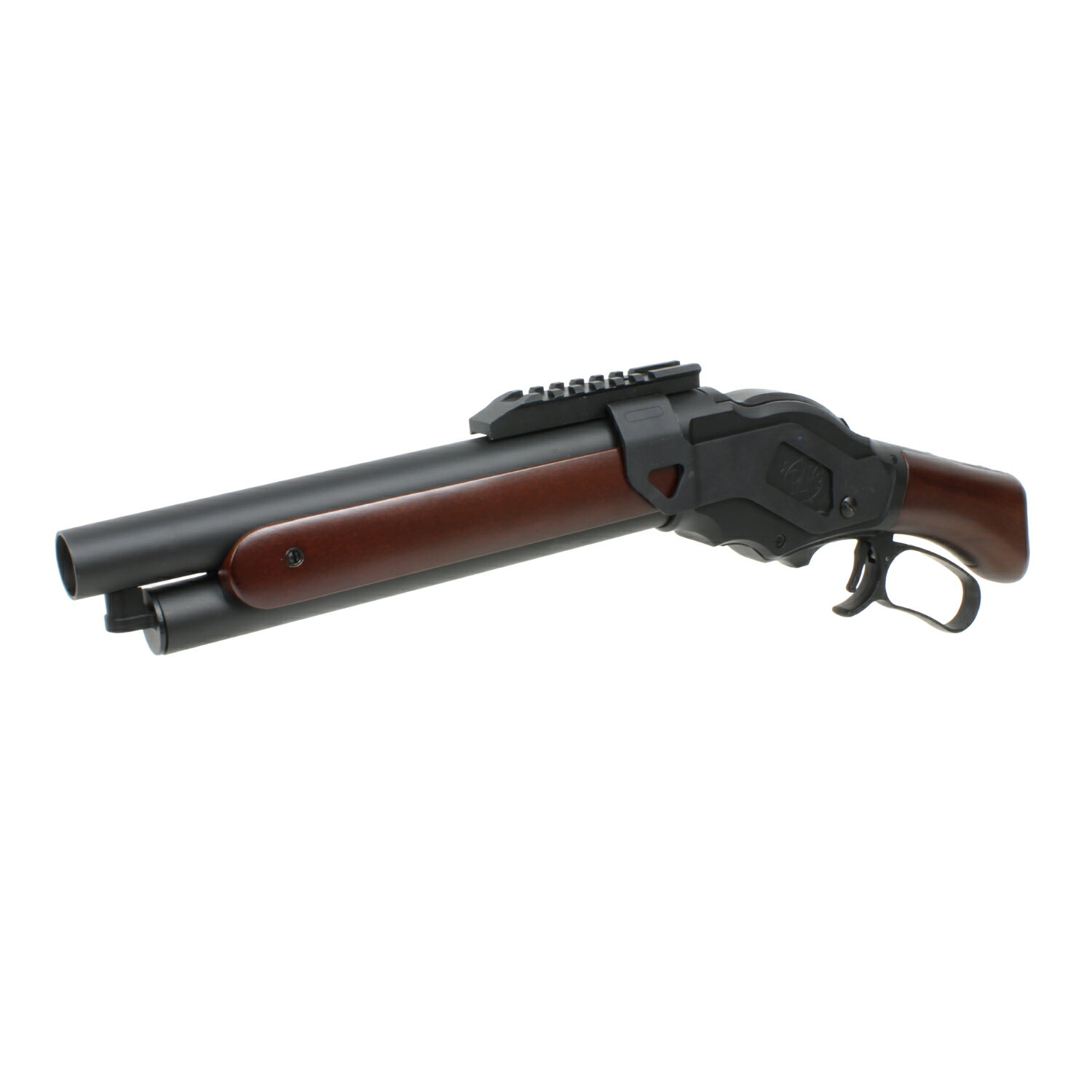 《5月20日入荷》S&T ウィンチェスター M1887 ワイルドカード ガスショットガン リアルウッド BK レールカスタムセット