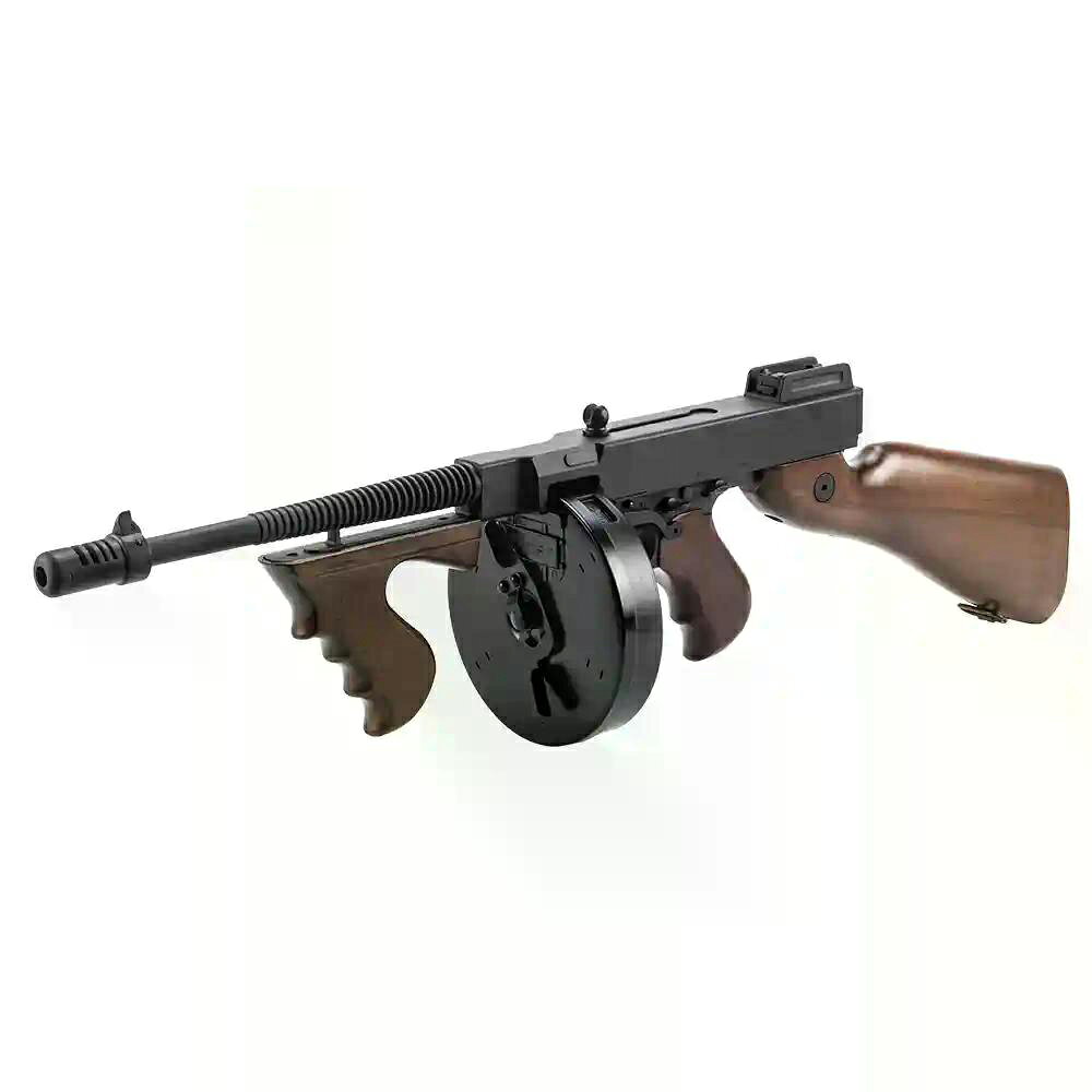 【2026年9月17日メーカー発売予約】KingArms トンプソン電動ガン M1928 Chicago - Real Wood KA-AG-258-WO-TH