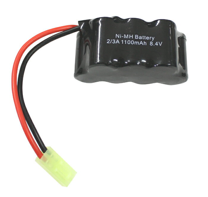 《1月31日再入荷商品》UFC-BY-31A S&T M249用 8.4V 1100mAh ニッケル水素バッテリー