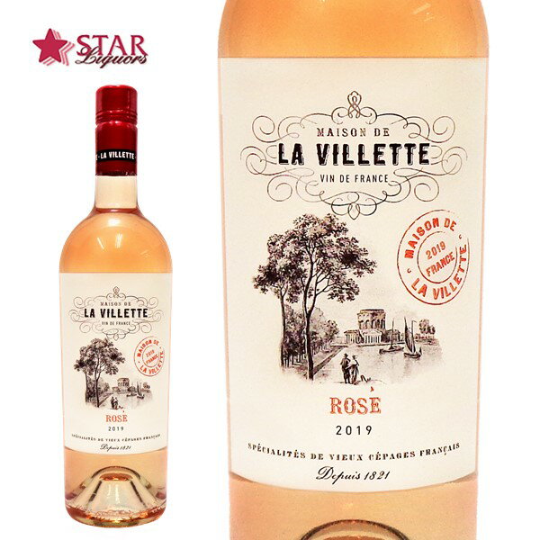 ラ ヴィレット ロゼ [2019]La Villete Rose ロゼワイン 750mlサクラアワード 受賞 金賞 ゴールド メダル フランスワイン ヴァン ド フランス WINE 御祝 お供え BBQ ご挨拶 通販 ギフトワイン 誕生日祝【店頭受取対応商品】 ギフト 父の日 お中元