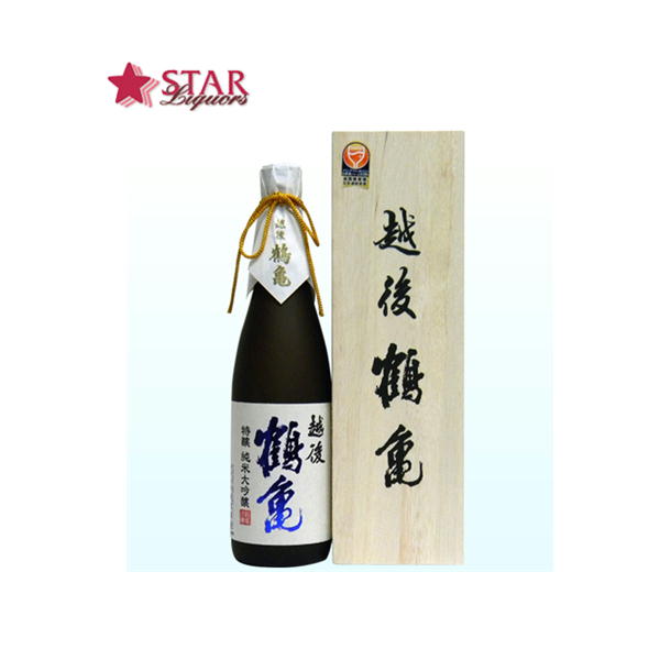 越後鶴亀 特醸 純米大吟醸 桐箱入り 720ml化粧箱入 日本酒ギフト新潟県 SAKE ご挨拶 贈答品 御誕生日祝 就職祝 退職祝 御祝 御礼 御供 お誕生日祝い 日本酒御祝 御祝日本酒 誕生日プレゼント酒 酒贈り物 贈って喜ばれる酒【店頭受取対応商品】母の日 新生活