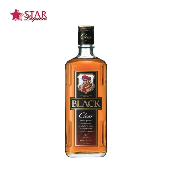 ブラックニッカ クリア ブレンデッド ウイスキー ニッカウイスキー 700ml 37％ ブラックニッカクリア BLACK NIKKA CLEAR BLENDED WHISKY 700ml 37%ウィスキー 御祝 御礼 ウィスキー ウィスキーギフト 父の日 お中元