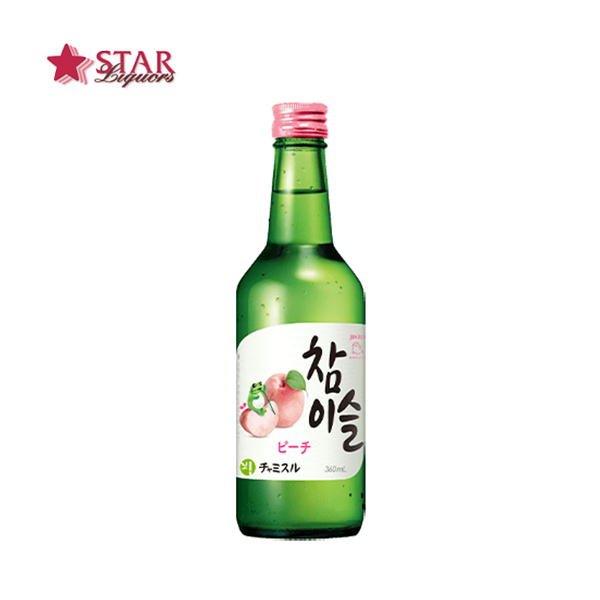 JINRO チャミスル ピーチ リキュール 13度 韓国 360ml 1ケース 20本360ml×20本 通販 プレゼント 360 ミリリットル チャミスル ピーチ 13％ 家飲み 韓流 韓国焼酎 おすすめ 女子会 家飲み 宅飲み オススメ ギフト 父の日 お中元