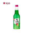 眞露　JINRO チャミスルトクトク すもも味 275ml 通販 プレゼント 275 ミリリットル チャミスル5％ 家飲み 韓流 韓国焼酎 おすすめ 女子会 家飲み 宅飲み オススメ ギフト 母の日 新生活