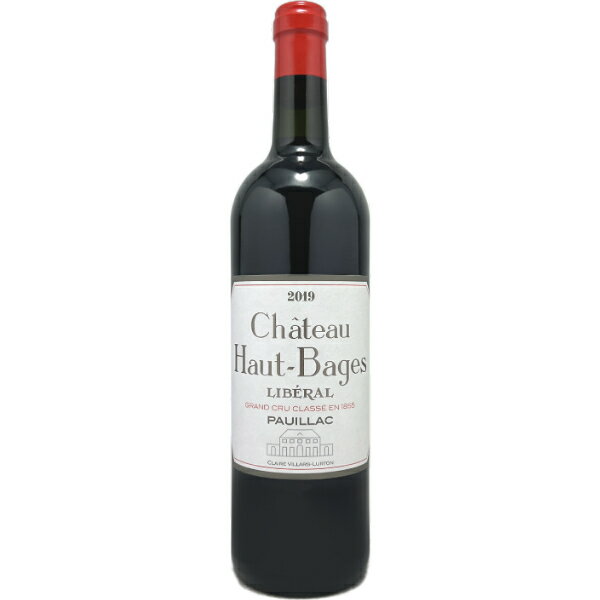 シャトー オー バージュ リベラル 2019 Haut Bages Liberal 750ml ボルドー メドック地区 シャトー オー バージュ リベラル AOC ポイヤック 第5級 フルボディ 赤ワインフランス ワイン wine プレゼント ギフト 父の日 お中元