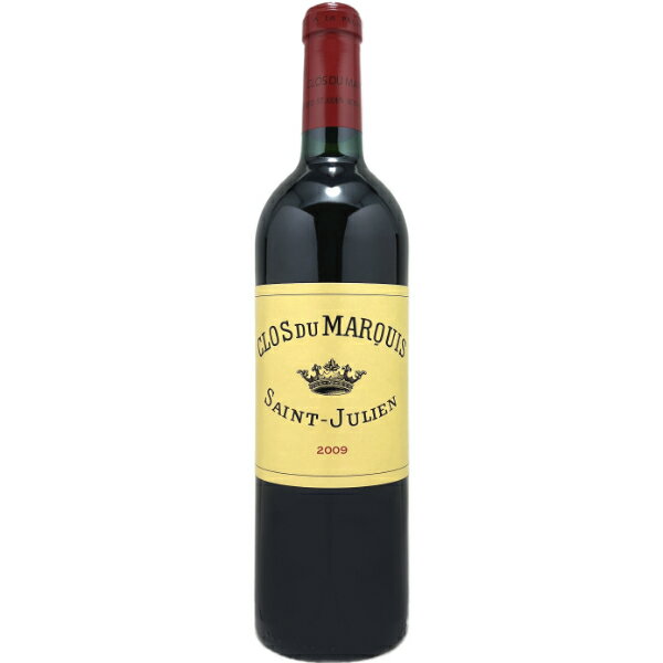 クロ デュ マルキ 2009Clos du Marquis 750ml ボルドー メドック地区 シャトー レオヴィル ラス カーズ AOC サン ジュリアン 第2級 フルボディ 赤ワインフランス ワイン wine プレゼント ギフト 御祝 御礼 お誕生日 贈り物 VD 父の日 お中元