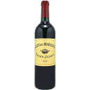 格付けフランスワイン（VDQS） クロ デュ マルキ 2009Clos du Marquis 750ml ボルドー メドック地区 シャトー レオヴィル ラス カーズ AOC サン ジュリアン 第2級 フルボディ 赤ワインフランス ワイン wine プレゼント ギフト 御祝 御礼 お誕生日 贈り物 VD 母の日 新生活