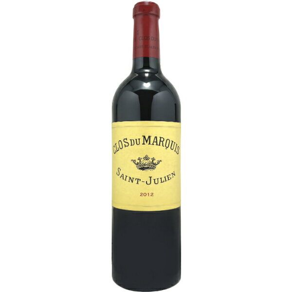 クロ デュ マルキ 2012 Clos du Marquis 750ml ボルドー メドック地区 シャトー レオヴィル ラス カーズ AOC サン ジュリアン 第2級 フルボディ 赤ワインフランス ワイン wine プレゼント ギフト御祝 御礼 お誕生日 VD プレゼント 父の日 お中元