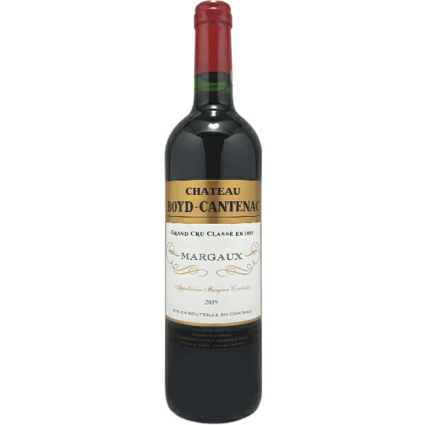 シャトー ボイド カントナック 2019Chateau Boyd-Cantenac 750mlボルドー メドック地区 シャトー ボイド カントナック AOC マルゴー 第3級 フルボディ 赤ワインフランス ワイン wine プレゼント ギフト 御祝 御礼 贈り物 お誕生日 VD 母の日 新生活