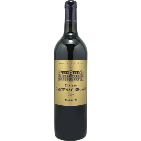 格付けフランスワイン（VDQS） シャトー カントナック ブラウン 2019Chateau Cantenac Brown 750ml ボルドー メドック地区 シャトー カントナック ブラウン AOC マルゴー 第3級 フルボディ 赤ワインフランス ワイン wine プレゼント ギフト 父の日 お中元