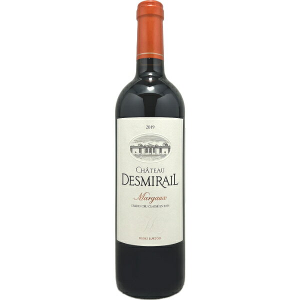 シャトー デミライユ 2019 Chateau Desmirail 750ml ボルドー メドック地区 シャトー デミライユ AOC マルゴー 第3級 フルボディ 赤ワインフランス ワイン wine プレゼント ギフト御祝 御礼 お誕生 贈答品 プレゼント 父の日 お中元