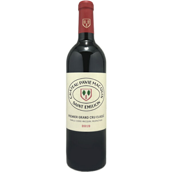 格付けフランスワイン（VDQS） シャトー パヴィ マカン 2019 Pavie Macquin 750ml ボルドー サン・テミリオン シャトー パヴィ マカン AOC サン テミリオン 第1特別級B フルボディ 赤ワインフランス ワイン wine プレゼント ギフト 高額ワイン 高級ワイン ワインギフト 父の日 お中元