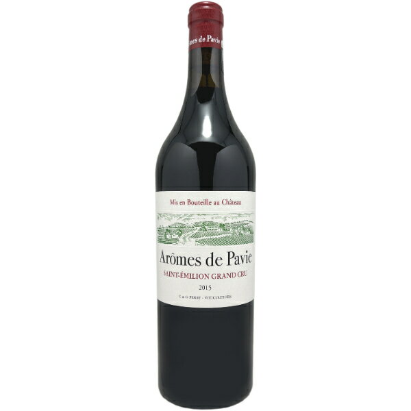 格付けフランスワイン（VDQS） アロム ド パヴィ 2015 Aromes de Pavie 750ml ボルドー サン・テミリオン AOC サン テミリオン 第1特別級A フルボディ 赤ワインフランス ワイン wine 高額ワイン 高級ワイン 高級赤ワイン 赤ワイン プレゼント ギフト 父の日 お中元