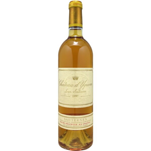 格付けフランスワイン（VDQS） 送料無料 シャトー ディケム 1997Chateau d'Yquem 750ml ボルドー ソーテルヌ｜バルサック地区 シャトー ディケム AOC ソーテルヌ 特別格付第1級 フルボディ 白ワインフランス ワイン wine プレゼント ギフト 甘口 ワイン ワイン 母の日 新生活