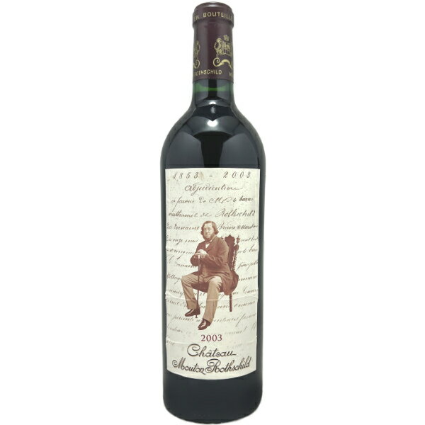 Vg[ [g [gVg 2003 Chateau Mouton Rothschild 750ml {h[ hbNn Vg[ [g [gVg AOC |CbN 1 t{fB ԃCtX C wine v[g Mtg ȊO ̓ 