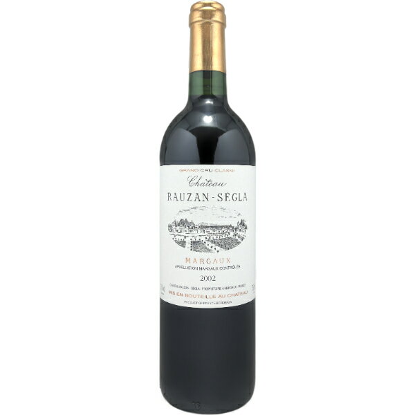 Vg[ [U ZO 2002Chateau Rauzan Segla/C/ԃC/750ml/tX/{h[/hbNn/tXC/{h[C/tXԃC/Mtg/MtgC ̓ 