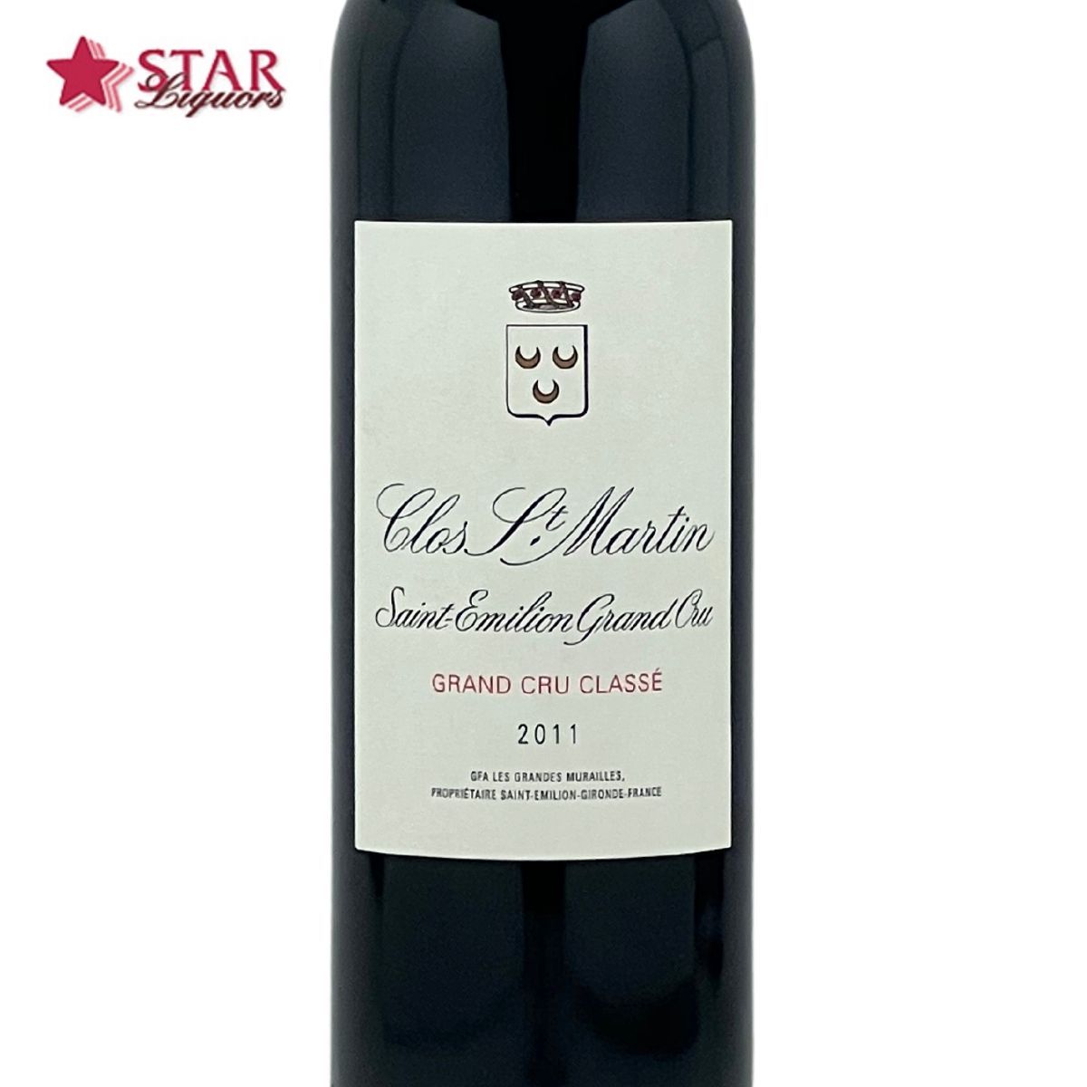 シャトー　クロ　サン　マルタン 2011Ch Clos Saint Martin　2011ワイン 赤ワイン 750ml ボルドー サン テミリオン フランスワイン ボルドーワイン サン テミリオンワイン フランス赤ワイン ボルドー赤ワイン サン テミリオン赤ワイン 御中元 暑中御見舞 star-10007355 スターリカーズ楽天市場店 サンプル画像3