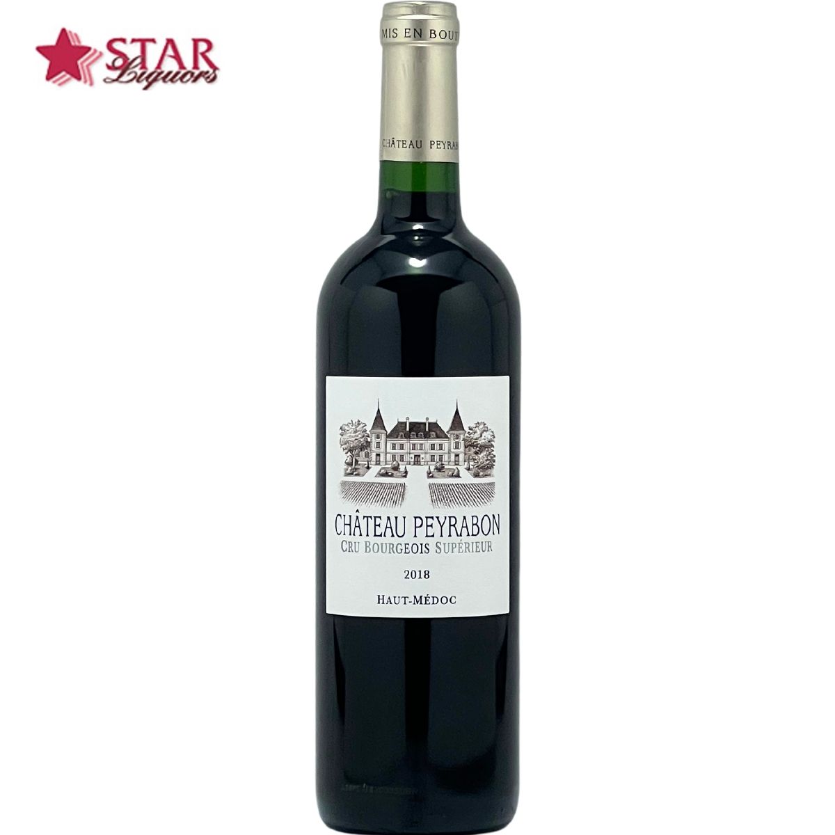 シャトー　ペイラボン 2018Ch Peyrabon　2018ワイン 赤ワイン 750ml ボルドー オー メドック フランスワイン ボルドーワイン オー メドックワイン フランス赤ワイン ボルドー赤ワイン オー メドック赤ワイン 御中元 暑中御見舞 残暑御見舞 帰省お土産 star-10007357 スターリカーズ楽天市場店 サンプル画像2