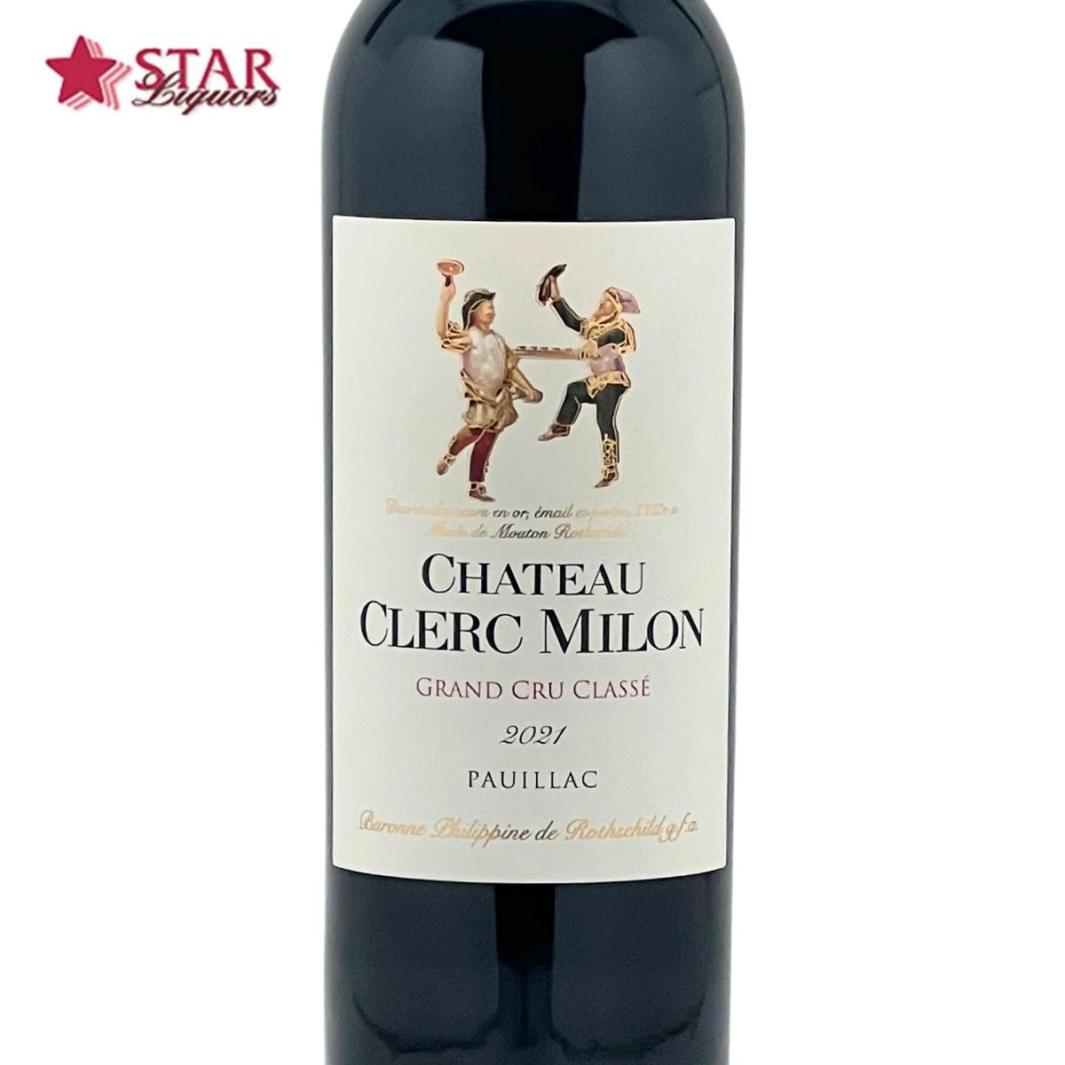 シャトー　クレール　ミロン 2021Ch Clerc Milon　2021ワイン 赤ワイン 750ml ボルドー ポイヤック フランスワイン ボルドーワイン ポイヤックワイン フランス赤ワイン ボルドー赤ワイン ポイヤック赤ワイン 御中元 暑中御見舞 残暑御見舞 帰省お土産 star-10007339 スターリカーズ楽天市場店 サンプル画像3