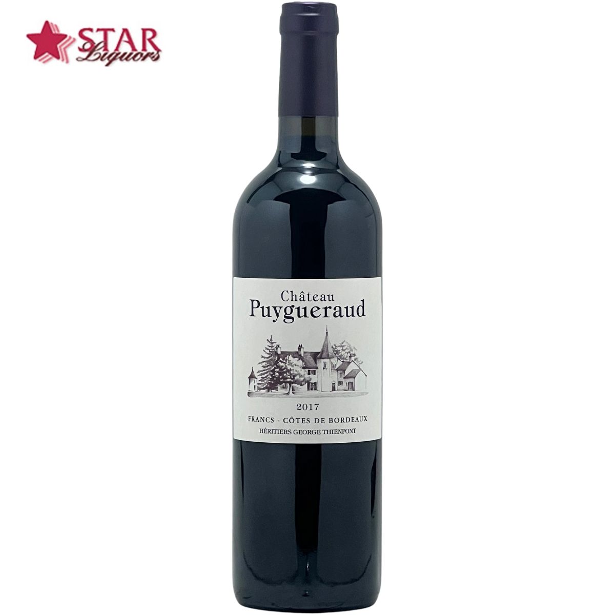 シャトー　ピュイゲロー 2017Ch Puygueraud　2017ワイン 赤ワイン 750ml フランス ボルドー フラン コート ド ボルドー フランスワイン ボルドーワイン フラン コート ド ボルドーワイン フランス赤ワイン ボルドー赤ワイン フラン コート ド ボルドー赤ワイン star-10007255 スターリカーズ楽天市場店 サンプル画像2