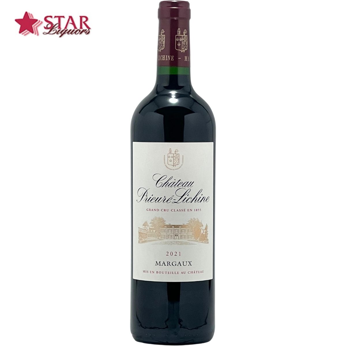 シャトー　プリューレ　リシーヌ 2021Ch Prieure Lichine　2021ワイン 赤ワイン 750ml フランス ボルドー マルゴー フランスワイン ボルドーワイン マルゴーワイン フランス赤ワイン ボルドー赤ワイン マルゴー赤ワイン 御中元 暑中御見舞 残暑御見舞 帰省お土産 star-10007274 スターリカーズ楽天市場店 サンプル画像2