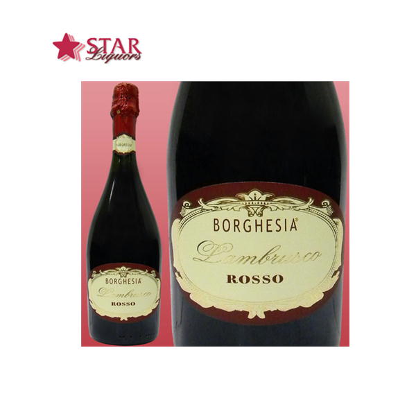 ファンタジア ランブルスコ ロッソ 赤ワイン 750ml弱発泡性ワイン Lambrusco Rosso Borghesia イタリアワインWINE 御祝 御挨拶 御誕生日祝通販 プレゼント ギフトワイン 【店頭受取対応商品】 ワイン ギフト 父の日 お中元