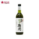 ■名　称　　　／ 紀州　緑茶梅酒　　720ml ■生産地／ 和歌山県 ■保管／ 冷暗所 ■原材料／ 梅・砂糖・醸造アルコール・緑茶 緑茶エキス・香料・クチナシ色素・紅花色素 ■度数／ 12度『緑茶と梅酒？』 そうです！和歌山県産の南高梅を100％使用した梅酒に、 国産の緑茶を使用した健康志向の梅酒なんです。 この南高梅と緑茶を原料に、独自の製法で熟成させております。 緑茶は、タンニンやカテキンを多く含んでおり、体に優しい飲み物！ この緑茶の爽やかな渋みと梅酒独自の甘み、それに南高梅の 酸味が絶妙にバランスが取れた仕上がりです！ アルコールも少し低めで大変飲みやすく、お料理(特にお肉)との 相性も抜群です♪