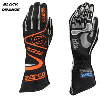 スパルコレーシンググローブアローrg7ブラックオレンジ