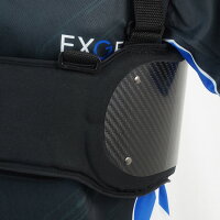 EXGELエクスジェルリブプロテクタードライカーボンベスト17Liteレーシングカート用
