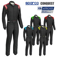 Sparco/スパルコレーシングスーツ4輪用CONQUESTR-506/コンクエスト国内限定カラーFIA2000公認