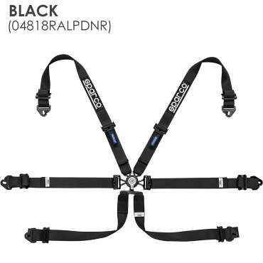 Sparco/スパルコ6点式シートベルト04818RALPDツーリングカー用FIA8853-2016公認