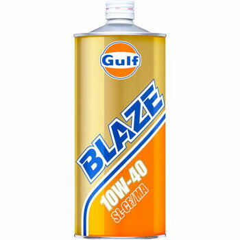 GULF/ガルフ エンジンオイル BLAZE（ブレイズ）10W-40 1L 鉱物油