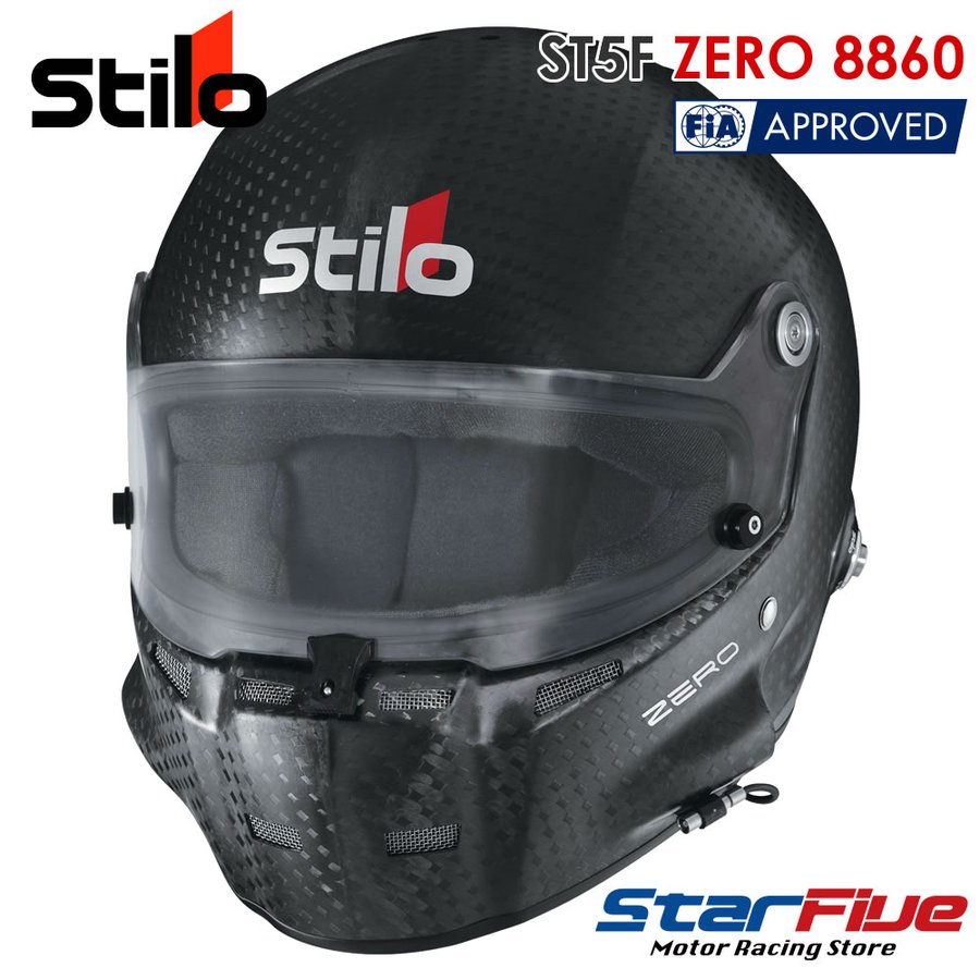 Stilo(スティーロ)ヘルメット ST5F ZERO8860 カーボン 4輪用 FIA8860-2018 SNELL SA2015公認