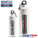 スパルコ×マルティーニレーシング アルミボトル WATER BOTTLE Sparco MARTINI RACING