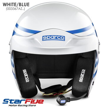 スパルコジェットヘルメットPRO1977RJ-3i四輪用インターコム付きFIA8859-2015公認Sparco