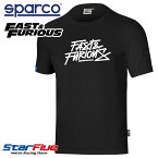 スパルコ×ワイルドスピード 半袖Tシャツ 01306FFNRBI Sparco