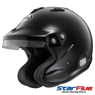 アライヘルメットGPJ38859スネルSAH2010公認四輪用オープンジェットヘルメットブラック