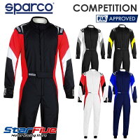 スパルコレーシングスーツ4輪用COMPETITIONコンペティションFIA8856-2018公認Sparco2022年モデル