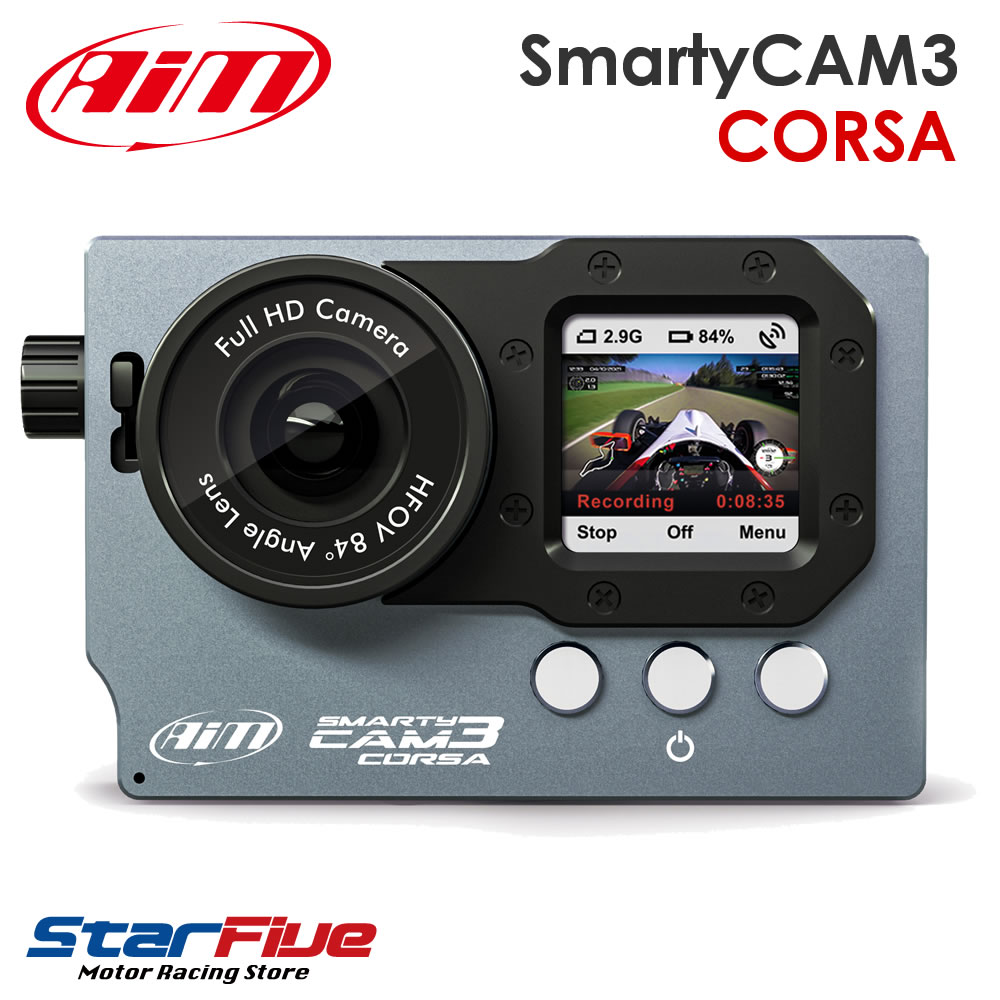 AiM SmartyCAM3 CORSA デジタルビデオカメラ 車載オンボード エーアイエム スマーティーカム3