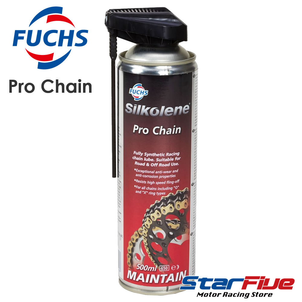 tbNX `F[IC v`F[ 100%w FUCHS Silkolene Pro Chain 500ml bh