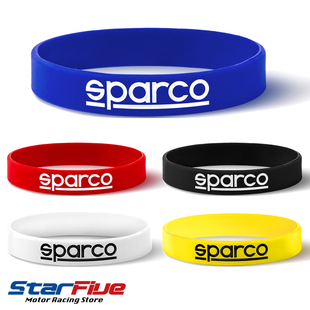 スパルコ シリコンブレスレット SILICONE BRACELET Sparco