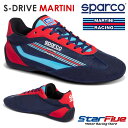 スパルコ マルティーニレーシング ドライビングシューズ S-DRIVE エスドライブ スニーカー Sparco MARTINI RACING 2023年モデル