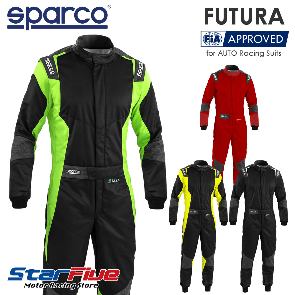 スパルコ レーシングスーツ 4輪用 FUTURA R579 フツーラ FIA8856-2018公認 Sparco 2024年継続モデル