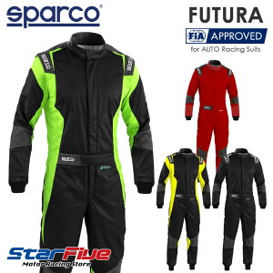 スパルコ レーシングスーツ 4輪用 FUTURA R579 フツーラ FIA8856-2018公認 Sparco 2023年モデル