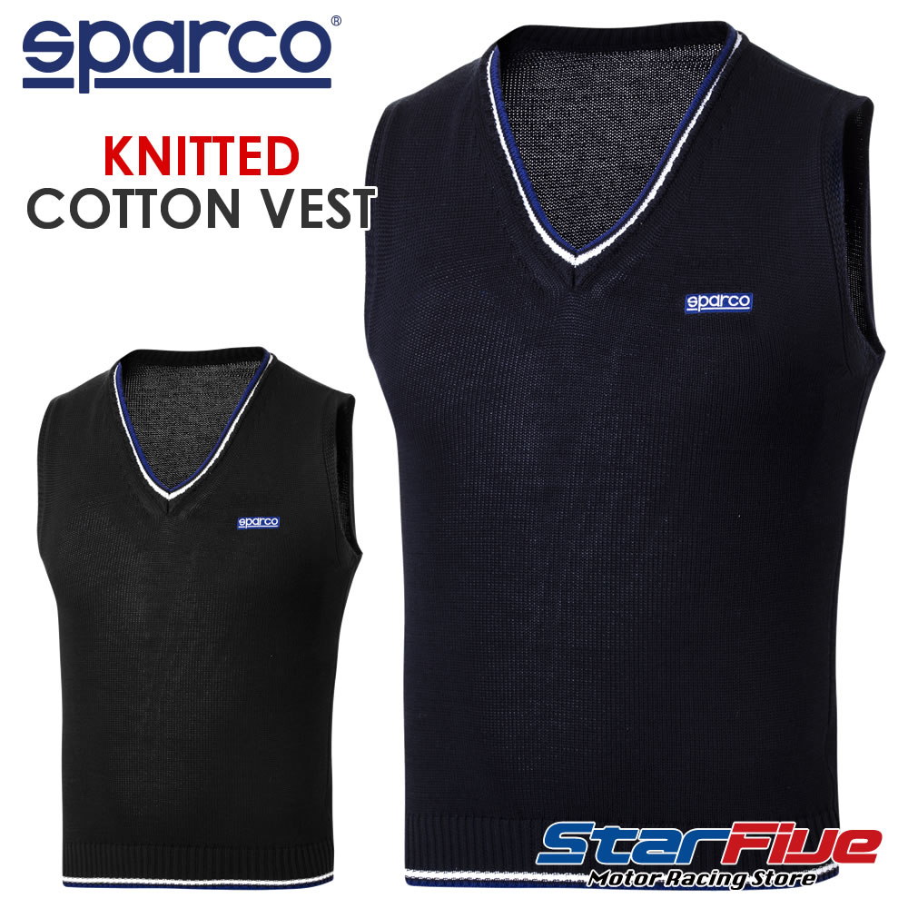 スパルコ ニットコットンベスト KNITTED COTTON VEST Sparco 2024年モデル
ITEMPRICE