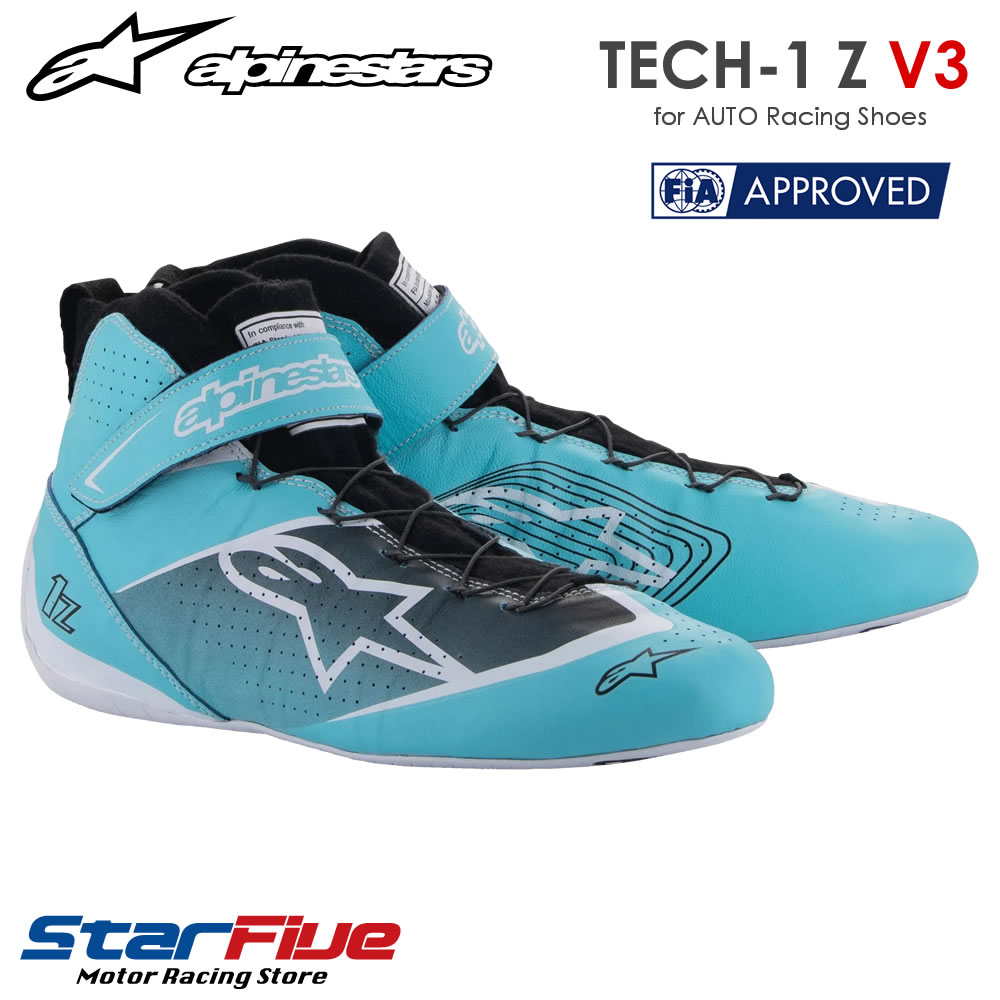 アルパインスターズ レーシングシューズ 4輪用 TECH-1 Z V3 限定カラー 613 FIA8856-2018公認 alpinestars 2025年モデル