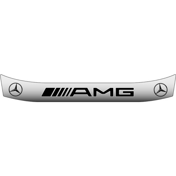 ヘルメット バイザーステッカー　AMG-C