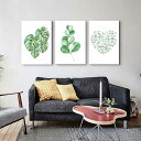 「エントリーでポイント10倍 」3枚セット 植物 ファブリック パネル 絵画 インテリア 人気 モダン 30×40cm 装飾 アート キャンパス 絵インテリア ...