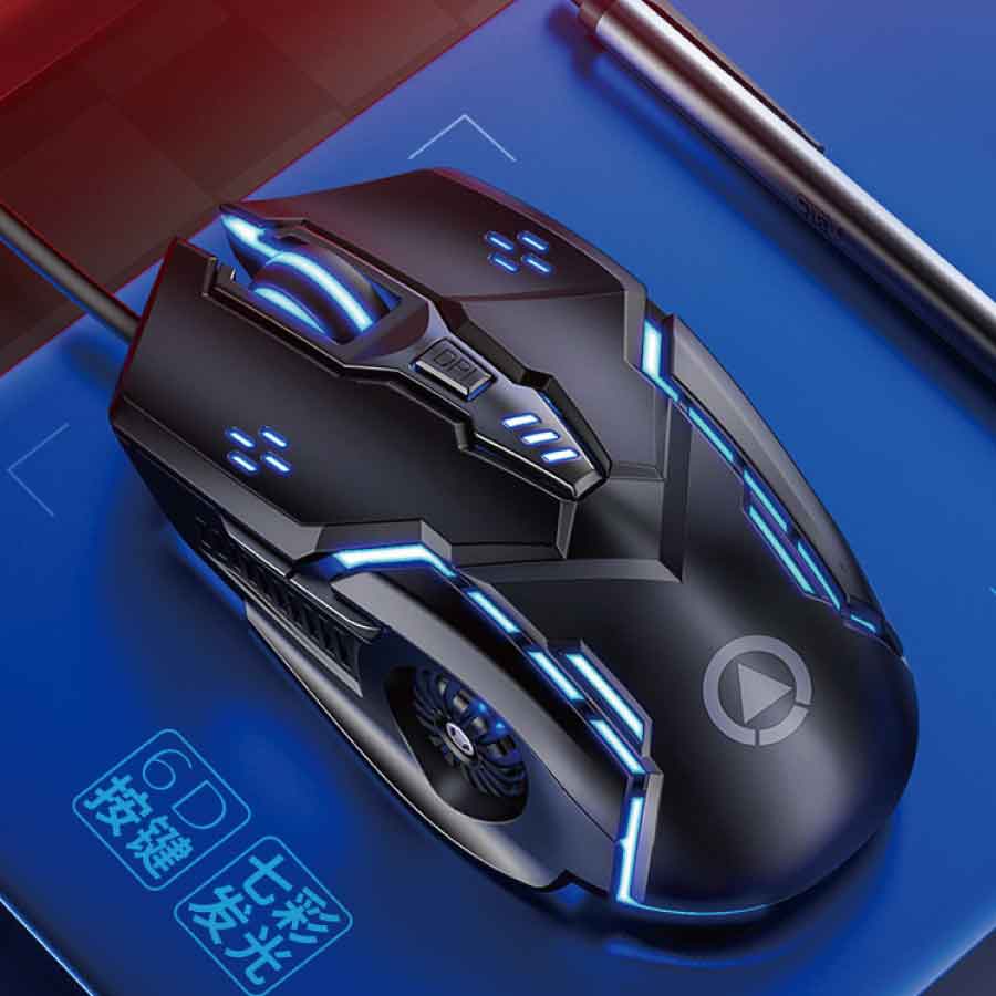 「★エントリーでポイント10倍」5G ゲーミングマウス マウス 有線 ライト DPI かっこいい プレゼント スイッチ PS4 誕生日 送料無料